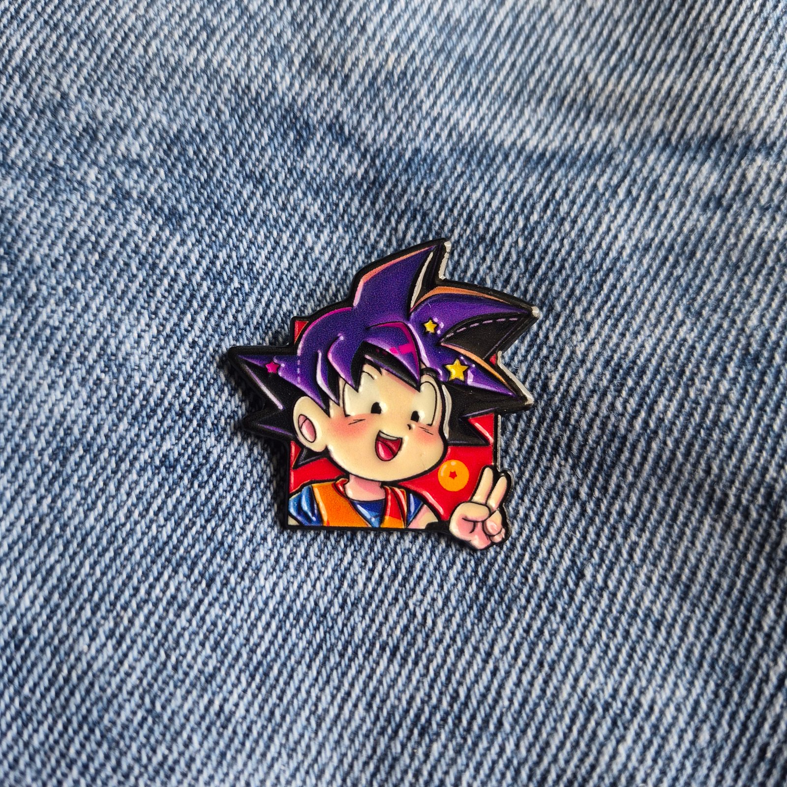 Pin Goku Niño